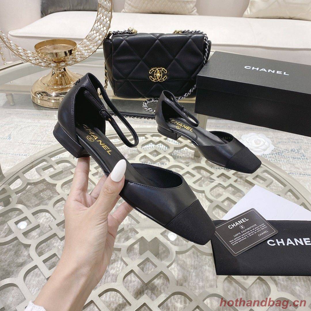 Chanel shoes CH00189 Heel Hight 2.5CM