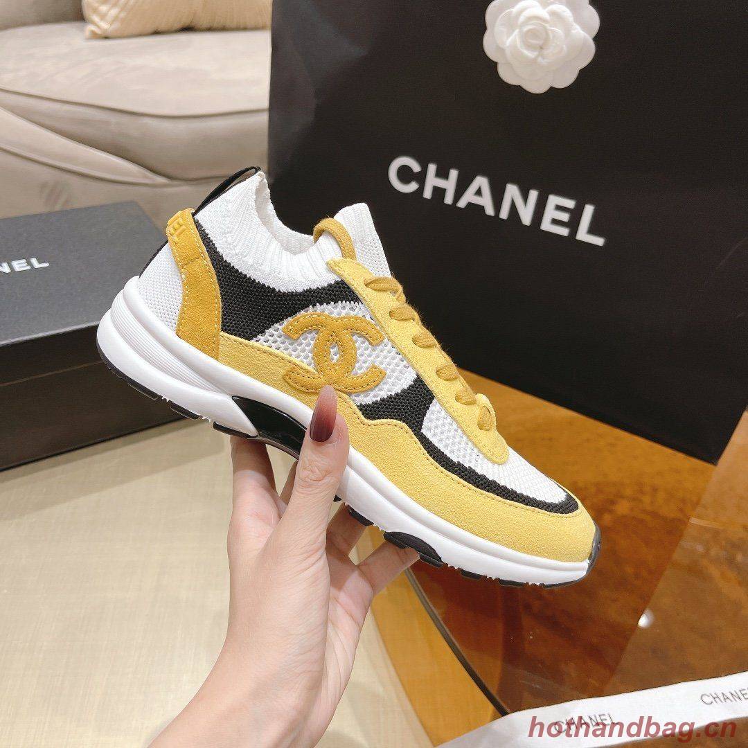 Chanel shoes CH00198 Yellow