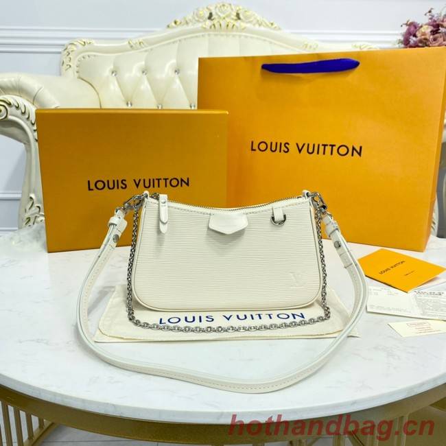 Louis Vuitton EASY POUCH ON STRAP M80471 WHITE