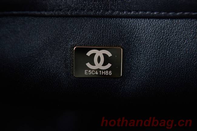 Chanel Flap Lambskin mini Shoulder Bag AS3113 black