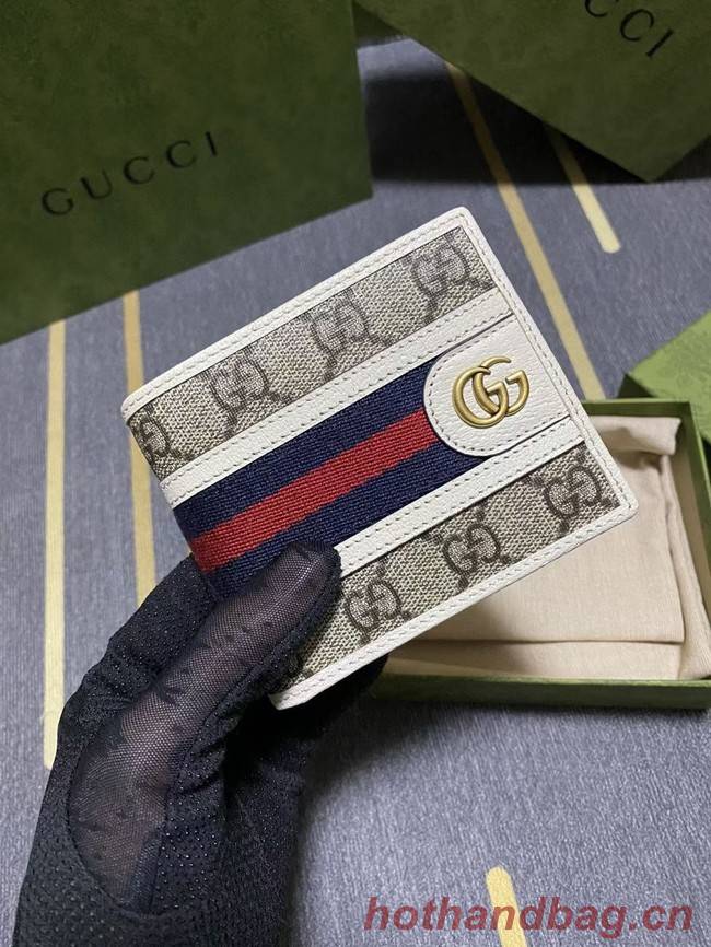 Gucci Ophidia GG wallet 597606 white