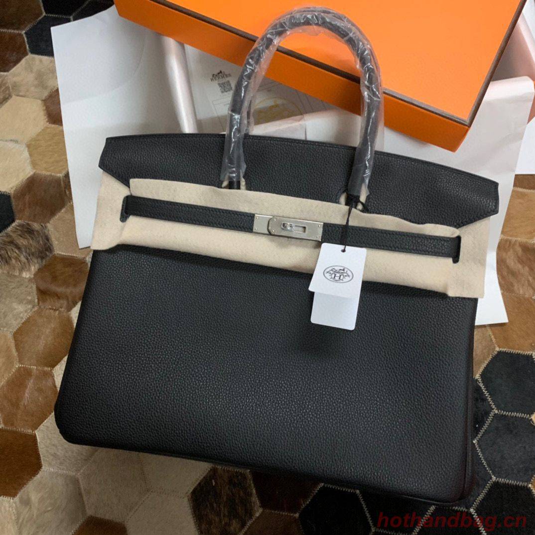 Hermes original Togo Leather HB35O Black