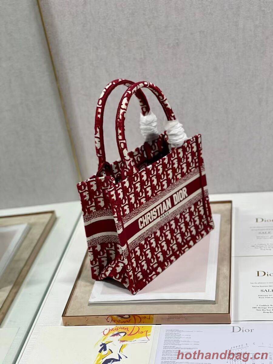 SMALL DIOR BOOK TOTE Embroidery C1331-5