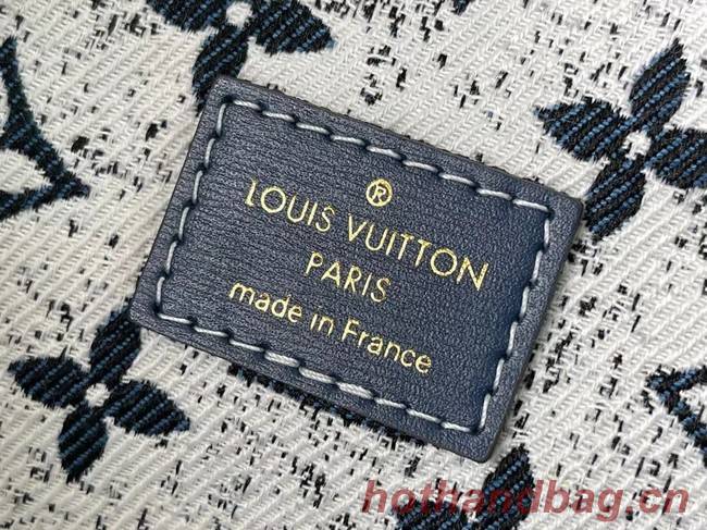 Louis Vuitton Monogram denim M59606 Navy Blue