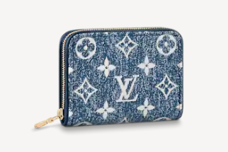 Louis Vuitton ZIPPY COIN PURSE M81185 Navy Blue