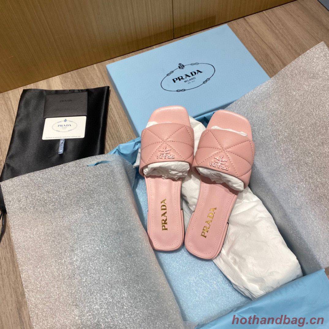 Prada Slippers Shoes PD56902 Pink