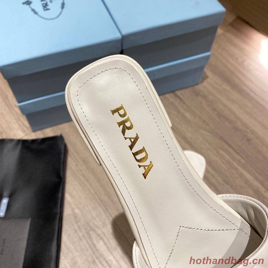 Prada Slippers Shoes PD56902 White