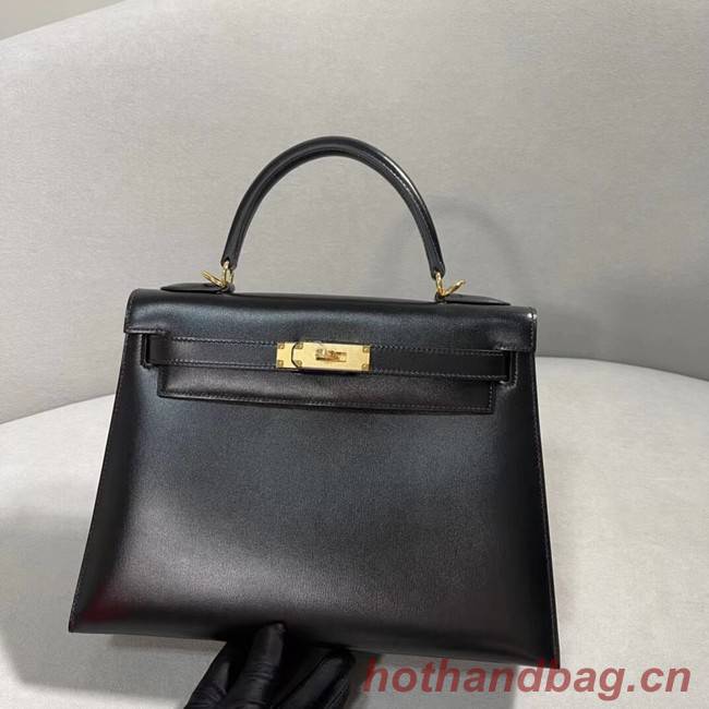 Hermes BOX Leather KL28 black