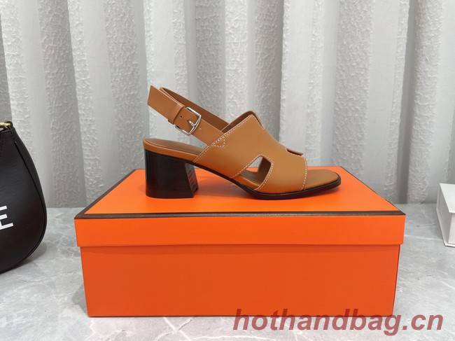 Hermes SANDAL 91085-1 Heel 5.5CM