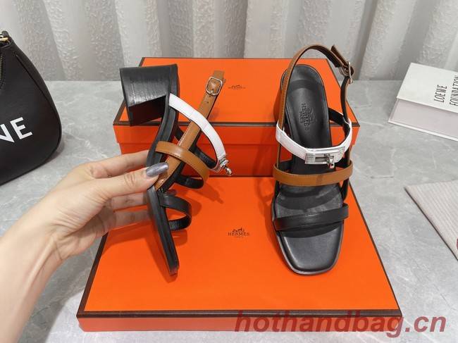 Hermes SANDAL 91086-1 Heel 5.5CM