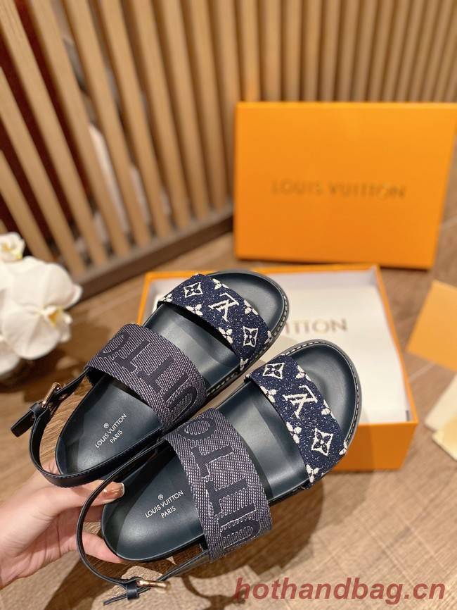 Louis Vuitton SANDAL 91082-1 Heel 2CM