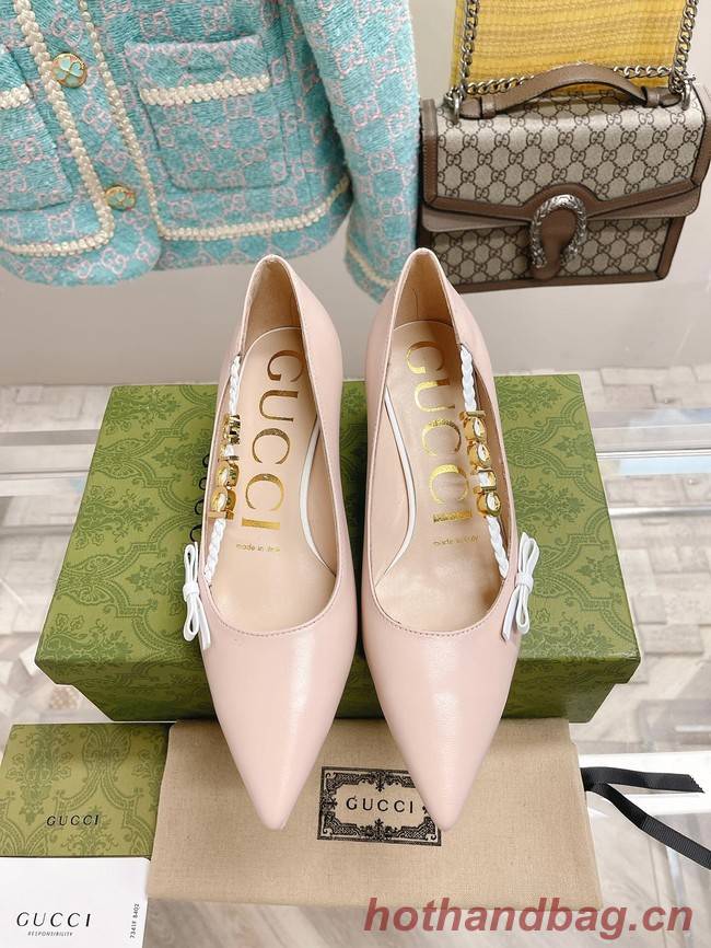 Gucci Shoes 15219-2 Heel 5CM