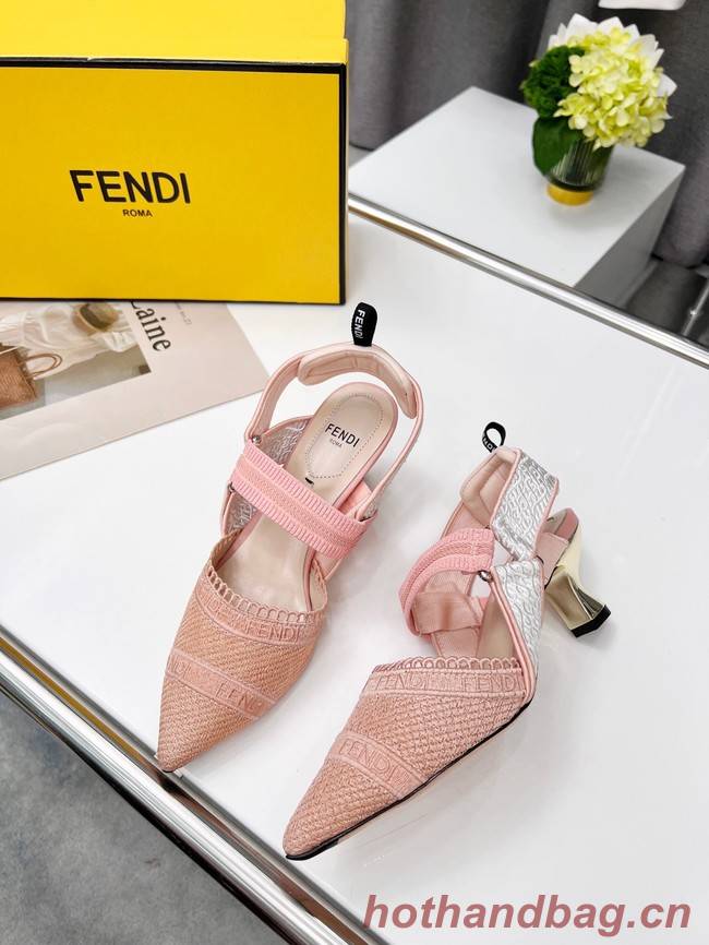 Fendi SANDAL 91029-5 Heel 5.5CM