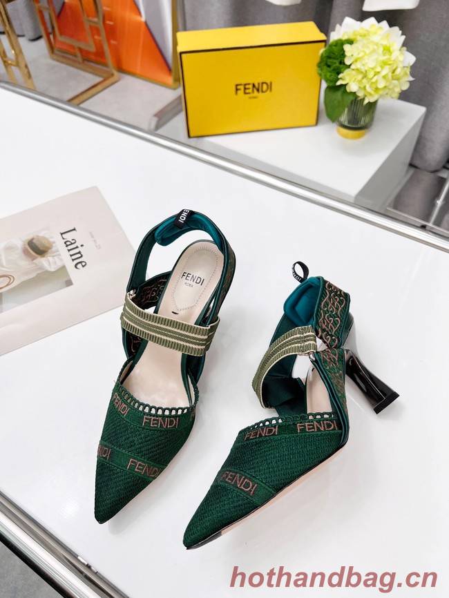 Fendi SANDAL 91030-3 Heel 8.5CM