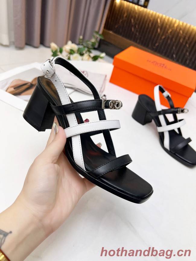 Hermes SANDAL 91025-1 Heel 7CM