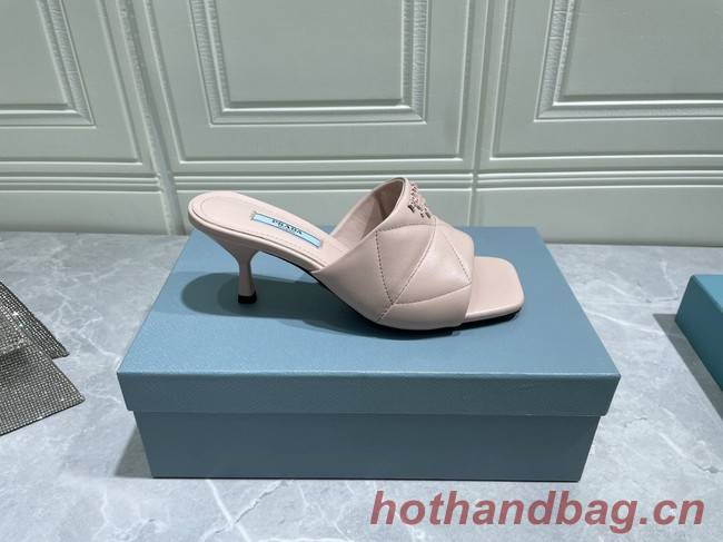 Prada slipper 34201-1 Heel 6.5CM