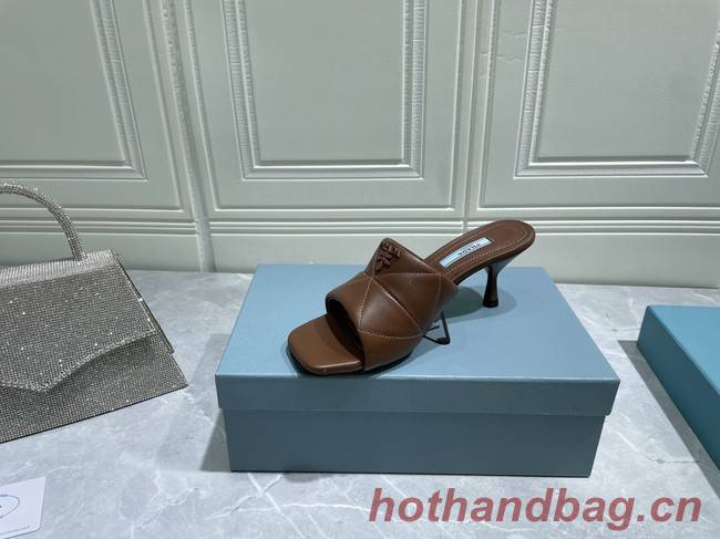 Prada slipper 34201-4 Heel 6.5CM