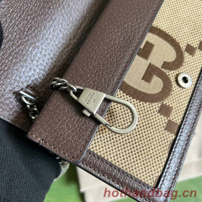 Gucci Dionysus jumbo GG super mini bag 476432 Brown