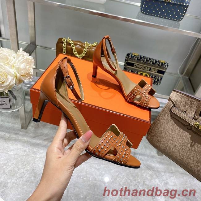 Hermes SANDAL 56892-3 Heel 5CM