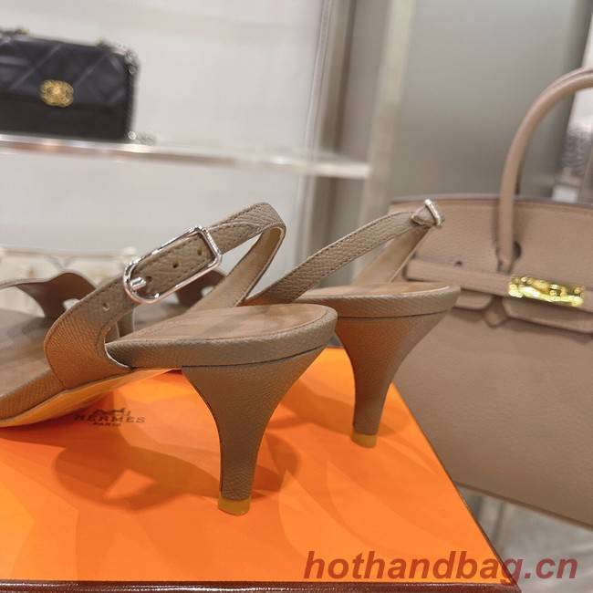 Hermes SANDAL 56893-10 Heel 5CM