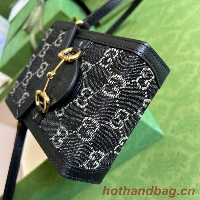 Gucci Horsebit 1955 mini bag 625615 black