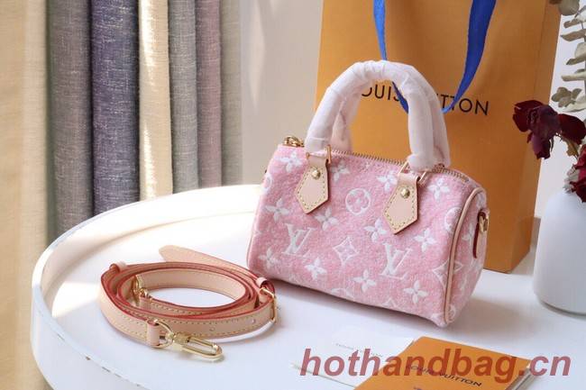 Louis Vuitton NANO SPEEDY M81213 pink