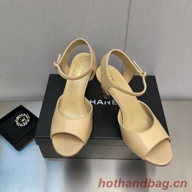 Chanel SANDAL 18535-1 Heel 8CM