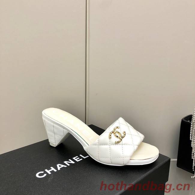 Chanel slipper 65125-2 Heel 6CM