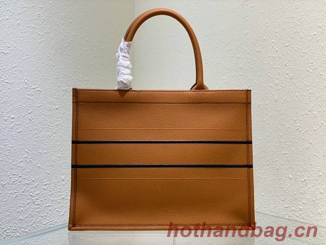 SMALL DIOR BOOK TOTE  leather  C1287-33 brown