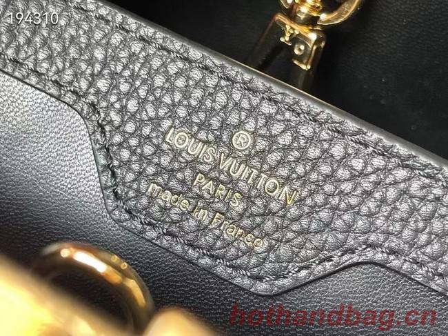 Louis Vuitton CAPUCINES MM M59872 Black