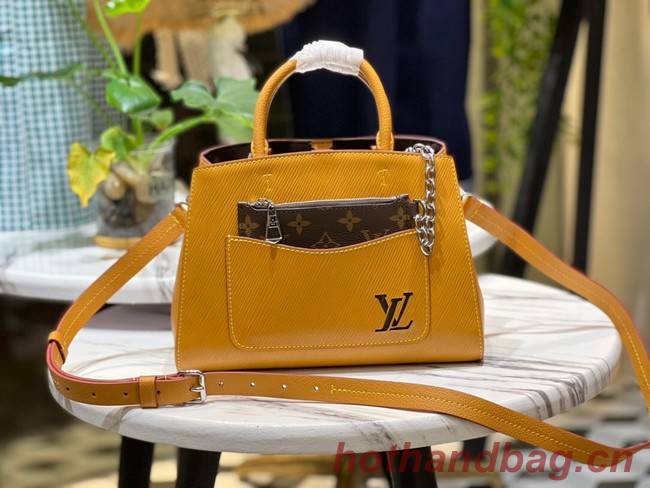 Louis Vuitton MARELLE TOTE MM M59953 Gold Miel Brown