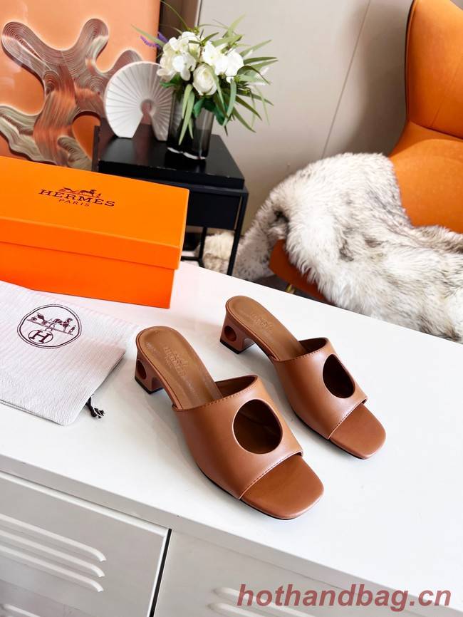 Hermes slipper 91085-4 Heel 7CM