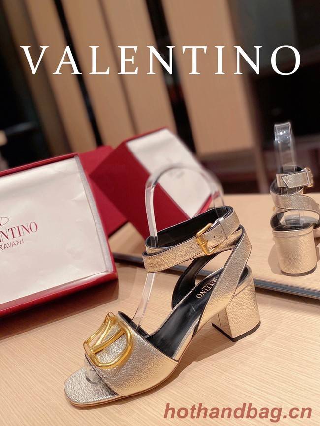 Valentino Sandals 91106-7 Heel 6.5CM