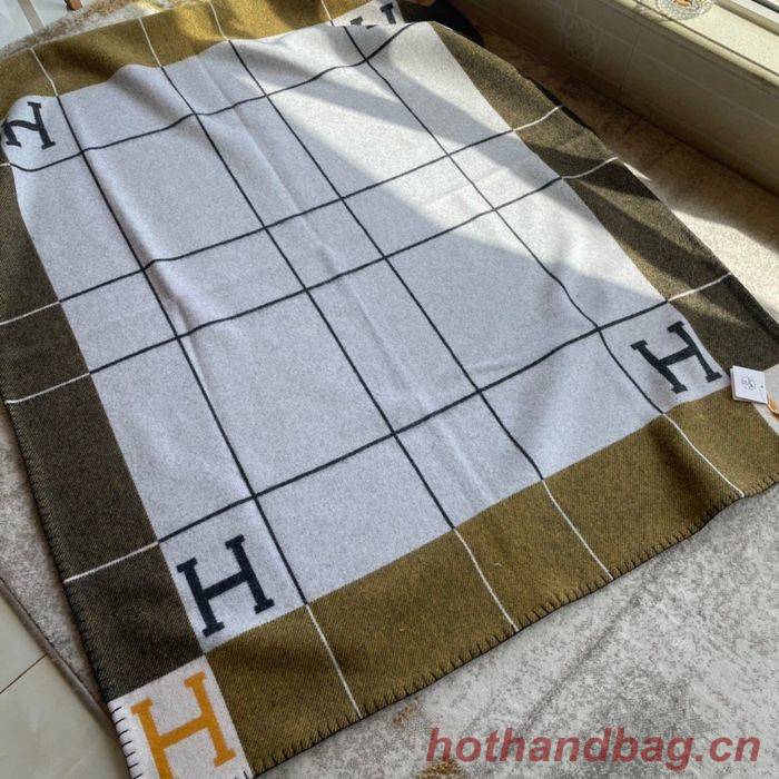 Hermes Lambswool&Cashmere Shawl&Blanket HMB00001