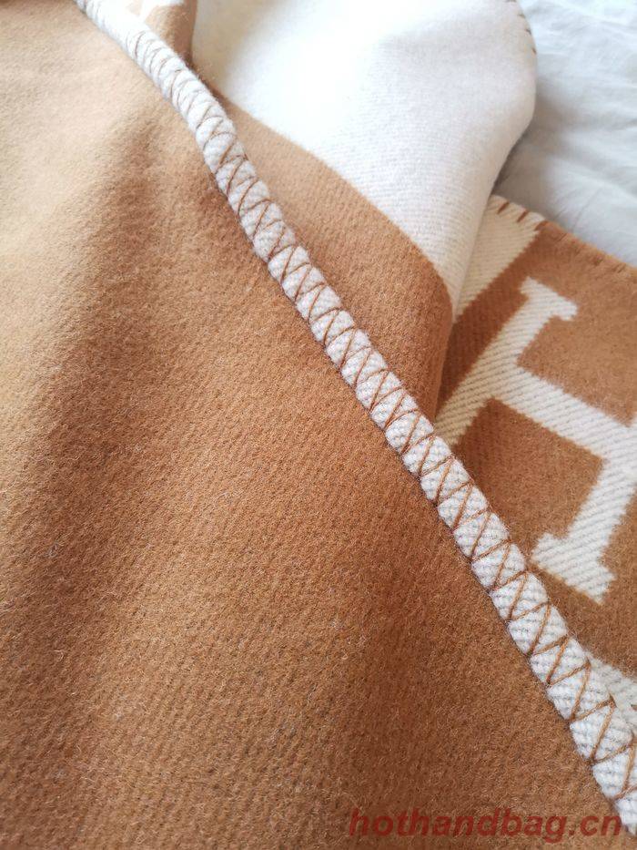 Hermes Lambswool&Cashmere Shawl&Blanket HMB00010