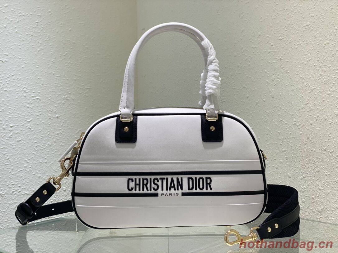 DIOR large leather tote Bag C9178 white