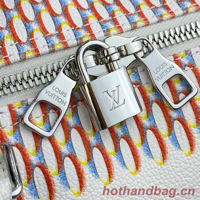 Louis Vuitton KEEPALL 50B M20563 White