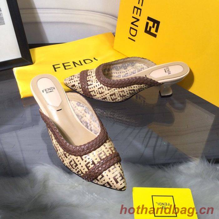 FENDI Shoes FDS00027 Heel 8.5CM