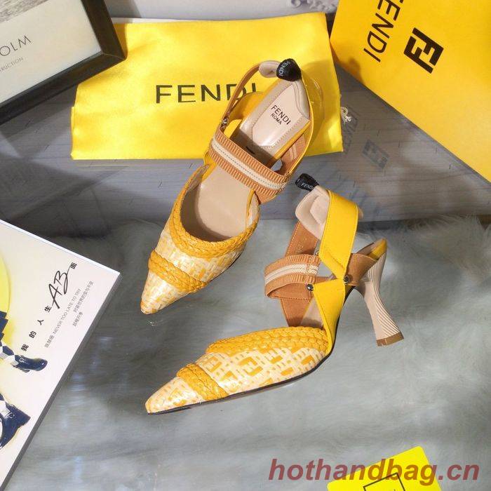 FENDI Shoes FDS00029 Heel 8.5CM