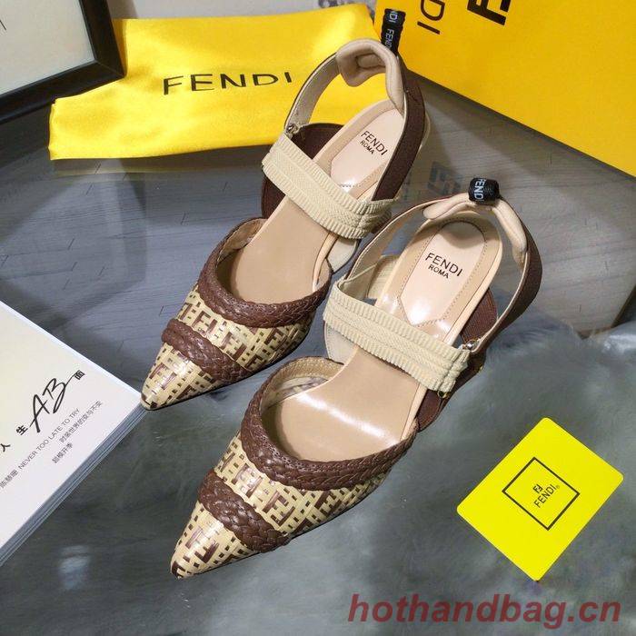 FENDI Shoes FDS00031 Heel 8.5CM