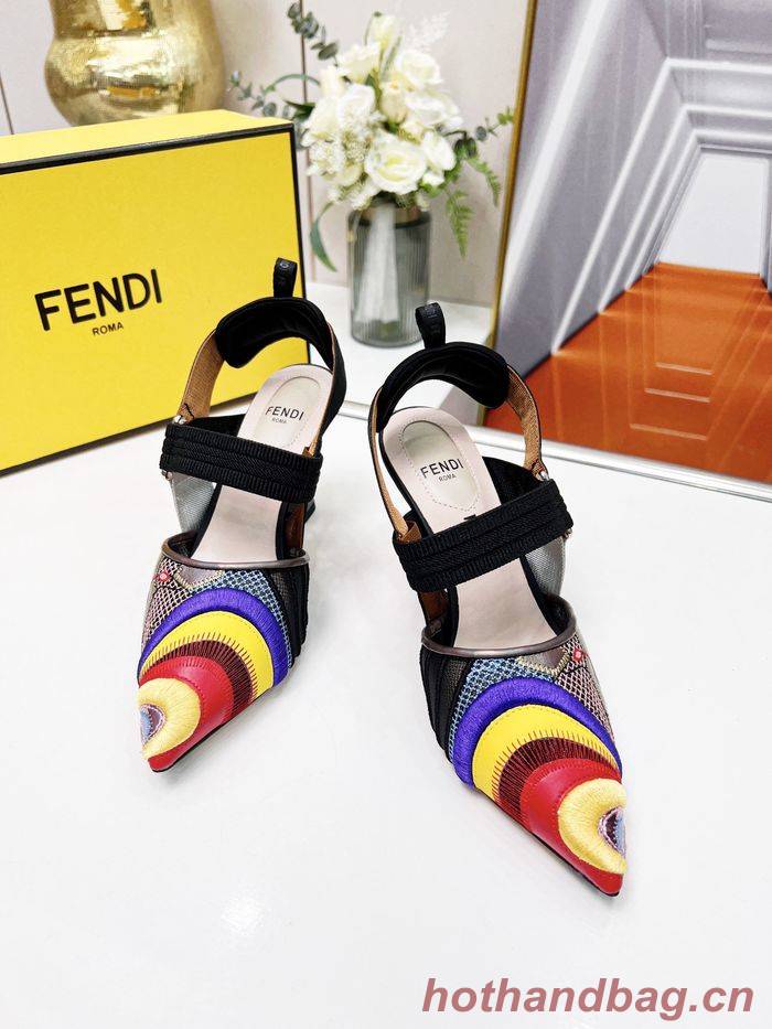 FENDI Shoes FDS00051 Heel 8.5CM