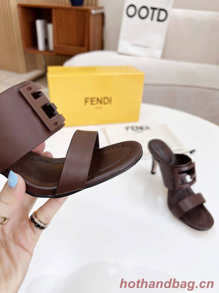 FENDI Shoes FDS00053 Heel 8CM