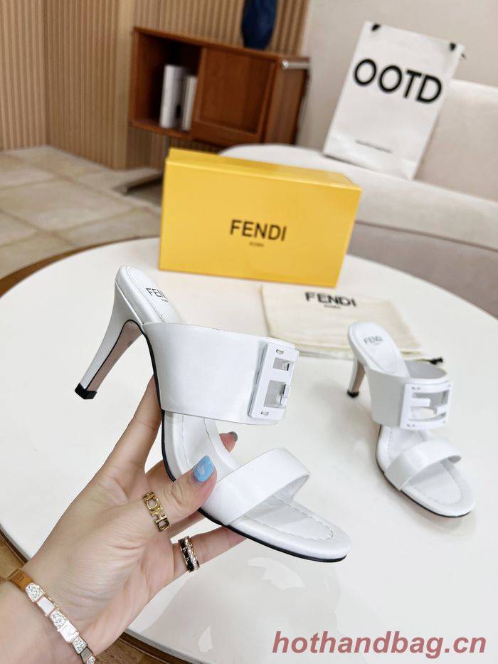 FENDI Shoes FDS00059 Heel 8CM