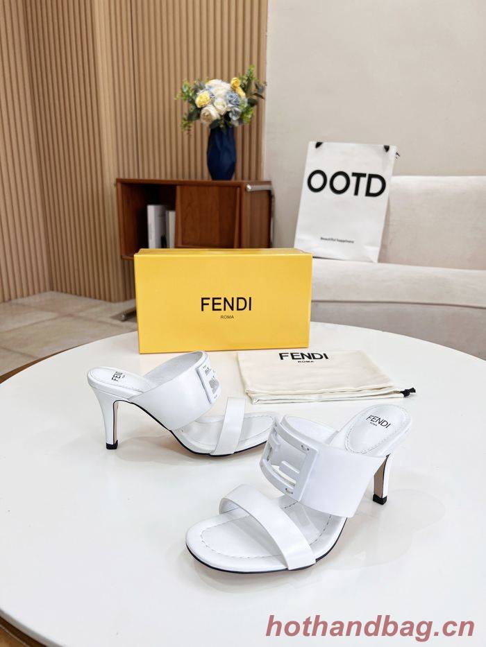 FENDI Shoes FDS00059 Heel 8CM