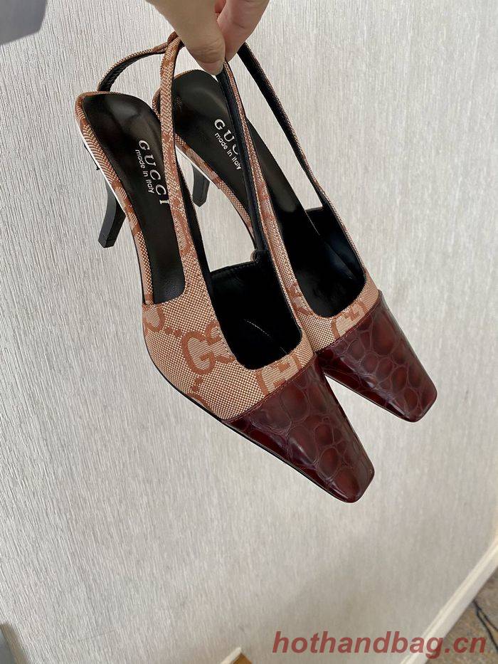 Gucci Shoes GUS00168 Heel 7.5CM