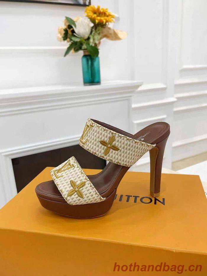 Louis Vuitton Shoes LVS00032 Heel 10.5CM