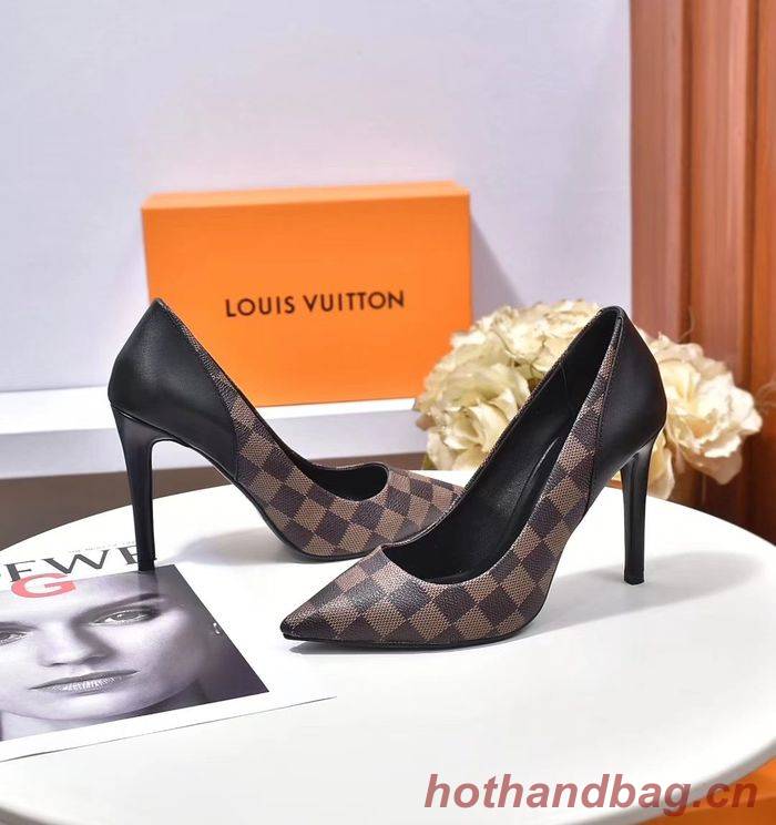 Louis Vuitton Shoes LVS00213 Heel 10CM