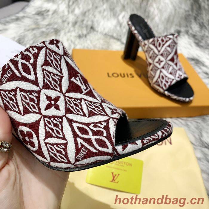 Louis Vuitton Shoes LVS00330 Heel 9CM