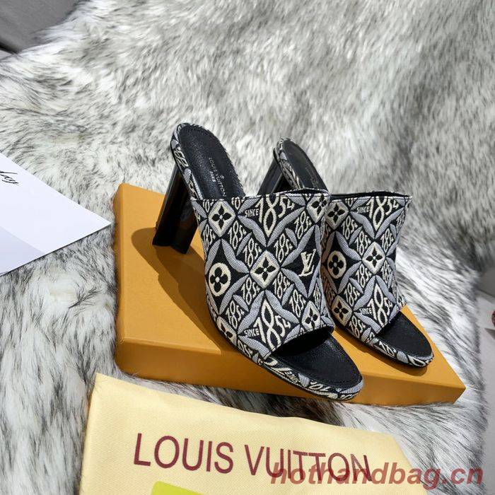 Louis Vuitton Shoes LVS00331 Heel 9CM