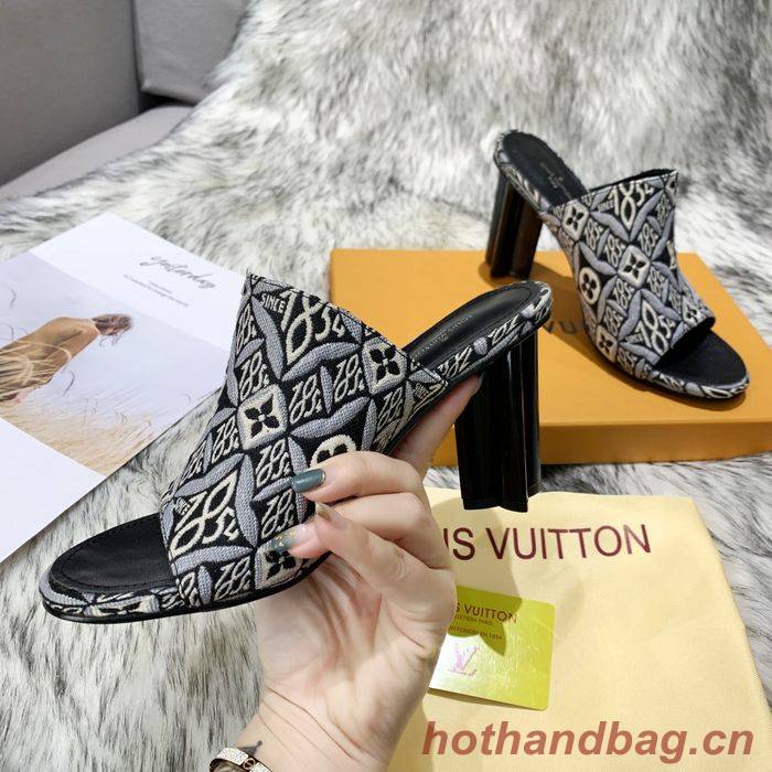 Louis Vuitton Shoes LVS00331 Heel 9CM